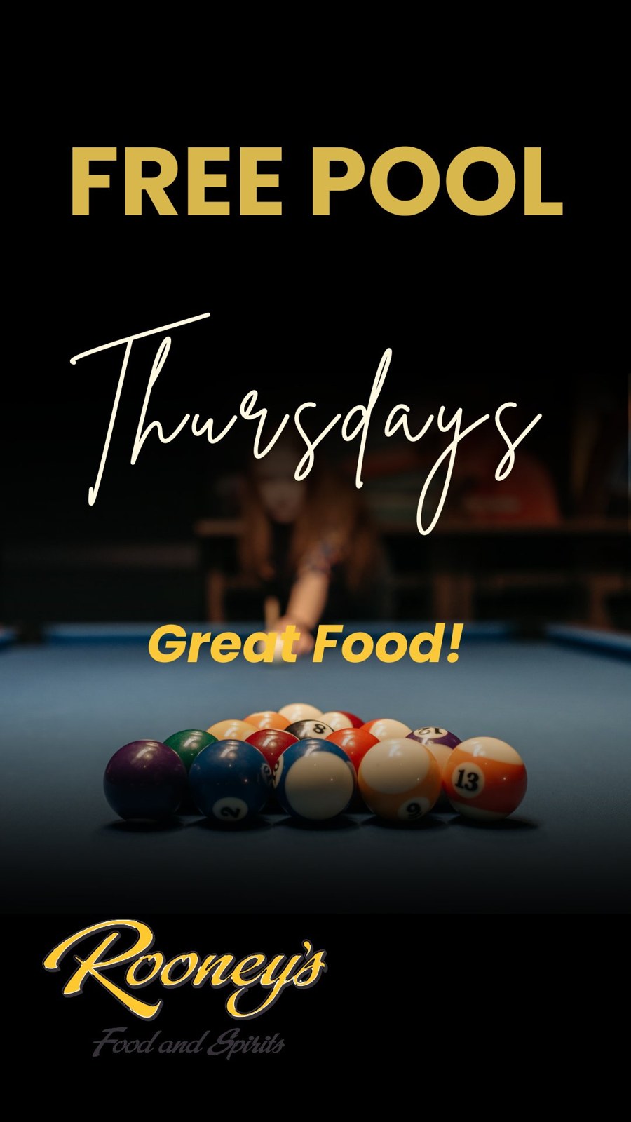 Free Pool Thursdays